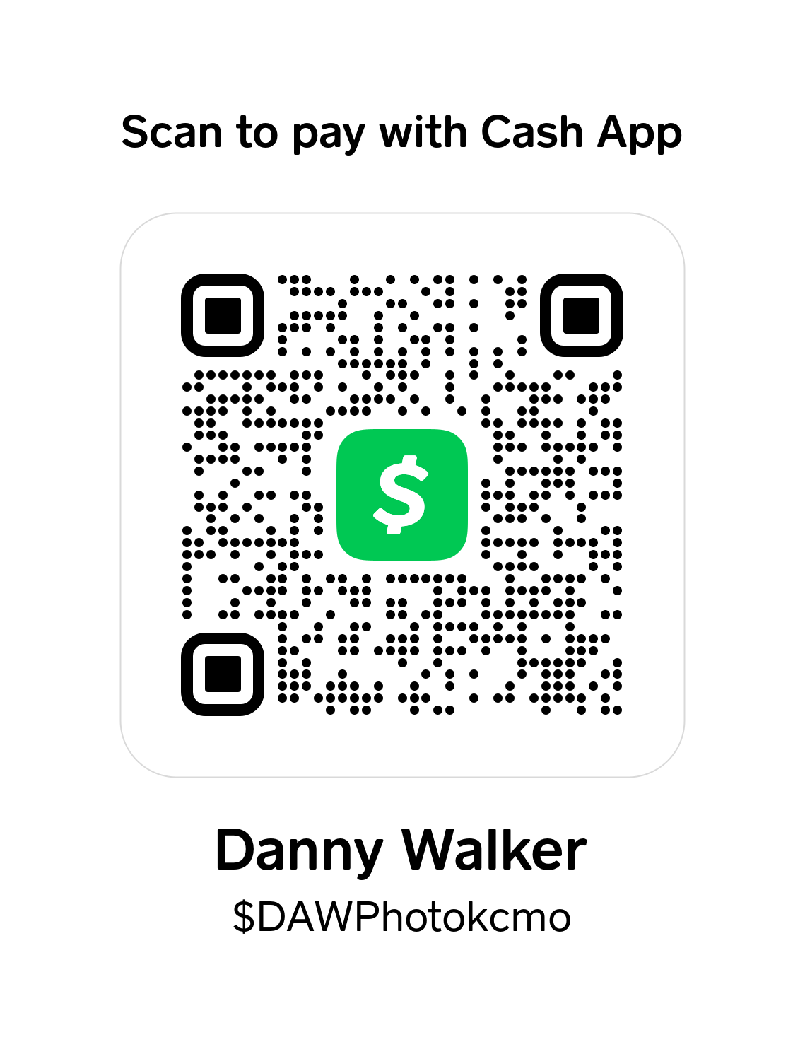 QR Code for CashApp